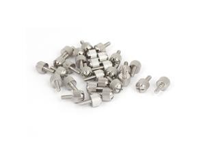 Computer PC Case Metal Knurled Head Phillips Thumb Screws M3x8mm 30pcs Computer PC Case Metal Knurled Head Phillips Thumb Screws M3x8mm 30pcs