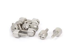 Computer PC Case Metal Knurled Head Phillips Thumb Screws M3x8mm 10pcs Computer PC Case Metal Knurled Head Phillips Thumb Screws M3x8mm 10pcs