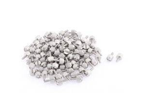 100pcs Computer PC Case Metal Knurled Head Phillips Thumb Screws M3x8mm 100pcs Computer PC Case Metal Knurled Head Phillips Thumb Screws M3x8mm