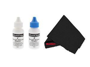 ArctiClean 60ML Kit (30ml ArctiClean1+30ml ArctiClean2) & MicroFiber (7" X 6") Cleaning Cloth ArctiClean 60ML Kit (30ml ArctiClean1+30ml ArctiClean2) & MicroFiber (7" X 6") Cleaning Cloth