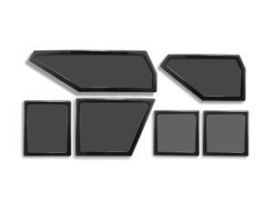 DEMCiflex DF0195 Magnetic Fan Dust Filter - Custom 6 Piece Set for NZXT Phantom 410 DEMCiflex DF0195 Magnetic Fan Dust Filter - Custom 6 Piece Set for NZXT Phantom 410