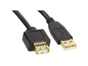 Tripp Lite - U024-006 6-ft. USB A/A Gold Extension Cable for USB 2.0 Cable USB-A M/F Tripp Lite - U024-006 6-ft. USB A/A Gold Extension Cable for USB 2.0 Cable USB-A M/F