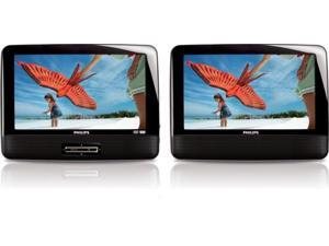 Philips PD9012/37 9-Inch LCD Dual Screen Portable DVD Player, Black Philips PD9012/37 9-Inch LCD Dual Screen Portable DVD Player, Black