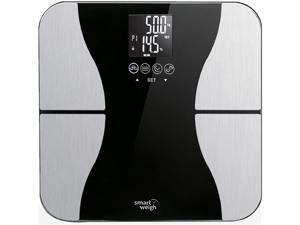 Smart Weigh Precision Body Fat Digital BMI Bathroom Scale Tempered Glass 440lbs Smart Weigh Precision Body Fat Digital BMI Bathroom Scale Tempered Glass 440lbs