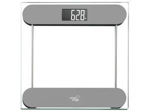 Smart Weigh Precision Digital Vanity Bathroom Scale - Silver Smart Weigh Precision Digital Vanity Bathroom Scale - Silver