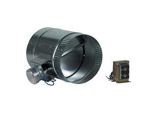6-Inch Diameter Normally Closed Electronic HVAC Air Duct Damper with Power Suppl 6-Inch Diameter Normally Closed Electronic HVAC Air Duct Damper with Power Suppl