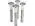 Rosewill Stainless Steel 2 LED Solar Lawn Garden Lights (4 Pack) - image 1