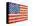 Trademark Fine Art Michelle Calkins 'American Flag with States' Canvas Art - image 2