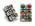 CarteretMagnetic Spice Rack with 6 Tin Jars - image 1