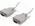 C2G 10480 1ft DB9 F/F Null Modem Cable - Beige - image 1