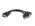 StarTech DMSDVIVGA1 Black 8" M-F LFH 59 Male to Female DVI I VGA DMS 59 Cable - image 1