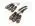 BYTECC Model PV2A-12 12 ft. PREMIUM YRW video/audio AV Cable - GOLD Plated,Black Jacket - image 2