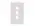 Nippon Labs Wall Plate for Keystone Insert, 3 Hole, Color White - OEM - image 2