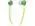 Tenqa Green Bullseyes Green Aluminum Earbuds with Mic and Remote - image 1