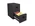 Sentry Safe 6000B FIRE-SAFE 2-Drawer Insulated Vertical File, 17-1/2w x 23-1/4d x 28h, Black - image 1
