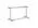Adjustable T-Leg Base, 24w x 25h, Silver - image 1