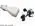 Insten Car Suction Holder + White Car Charger Plug Compatible with Samsung Galaxy SIII i9300 S4 i9500 - image 1