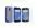 Insten Blue TPU + Clear Soft Skin Case + LCD Protector For Samsung Hercules T989 Galaxy S2 - image 1