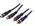 C2G 13040 6 ft Velocity RCA Stereo Audio Extension Cable M-F - image 1