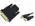 Insten Black 1X HDMI-F to DVI-M Adapter, 1X High Speed HDMI Cable M / M,Version 3 - image 1