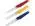 SilverStone  51259  Ceramic-Coated Cutlery 3-Piece Paring Knife Set, Assorted (Chili Red, Mango Yellow, Ocean Blue) - image 1