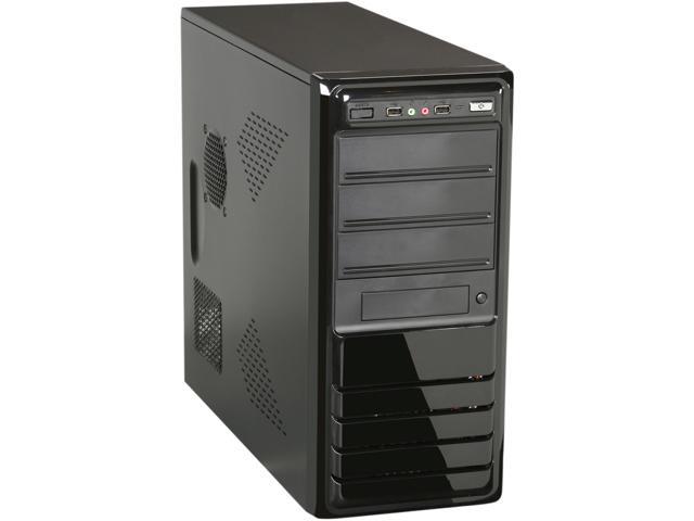 Rosewill R519-BK - Black ATX Mid Tower Computer Case w/ 500W Power Supply