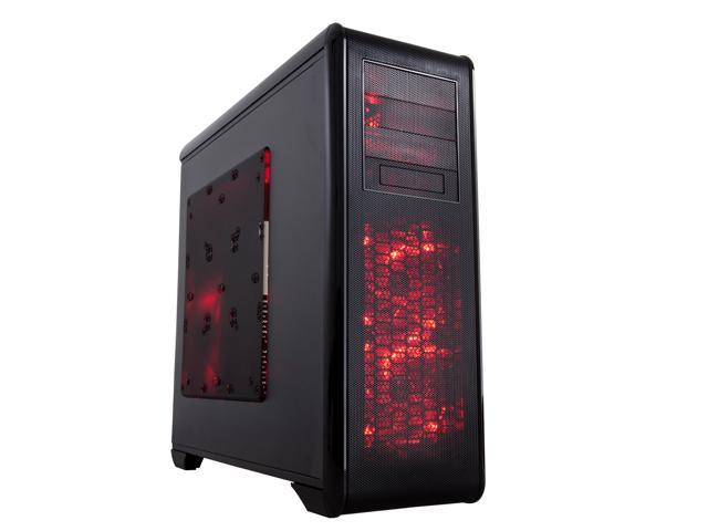 Rosewill BlackHawk-Ultra Full Tower Gaming Computer Case, Supports Up to HPTX MB, Support Dual PSU w/ 8 Cooling Fans