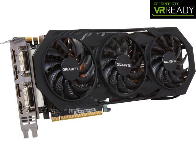 GIGABYTE GeForce GTX 970 4GB WINDFORCE 3X OC EDITION ...