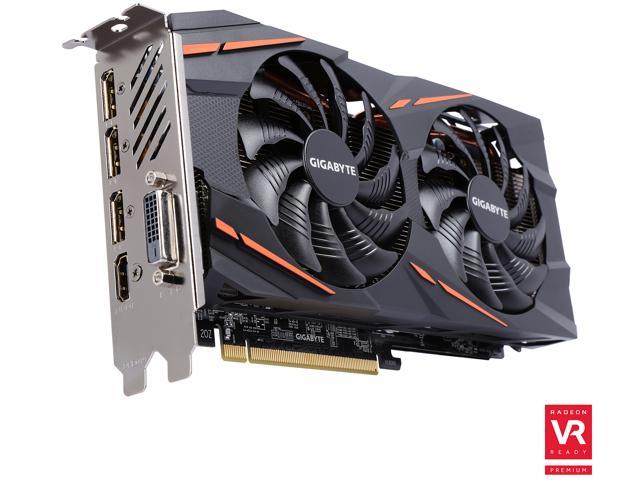 GIGABYTE Radeon RX 480 G1 Gaming 8GB Video Card - GV-RX480G1 GAMING-8GD