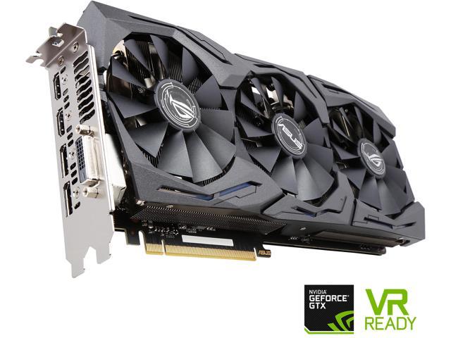 ASUS ROG GeForce GTX 1080 STRIX-GTX1080-A8G-GAMING 8GB GDDR5X PCI Express 3.0 HDCP Ready Video Card