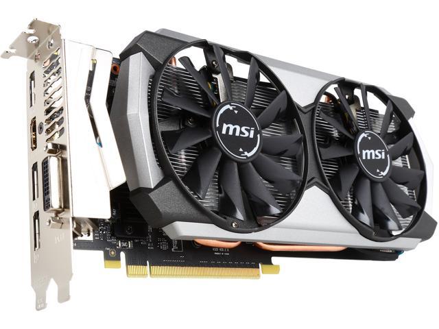 MSI GeForce GTX 960 GTX 960 4GD5T Titanium OC 4GB 128-Bit GDDR5 PCI Express 3.0 HDCP Ready SLI Support ATX Video Card