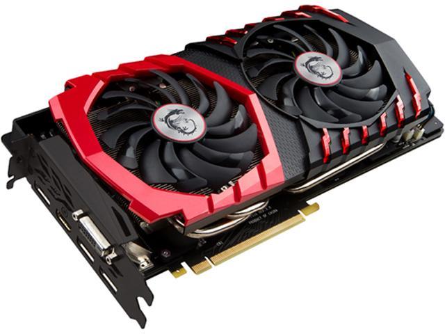 MSI GeForce GTX 1070 DirectX 12 GTX 1070 GAMING X 8G 8GB GDDR5 HDCP Ready SLI Support ATX Video Card