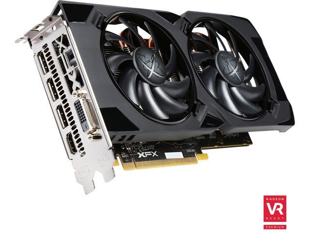 XFX Radeon RX 480 DirectX 12 RX-480P836BM 8GB 256-Bit GDDR5 PCI Express 3.0 CrossFireX Support Video Card 