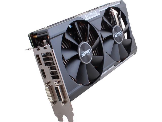 SAPPHIRE NITRO Radeon R9 380X 4GB GDDR5 PCI Express 3.0 Dual-X OC Version w/ Backplate (UEFI) Video Card