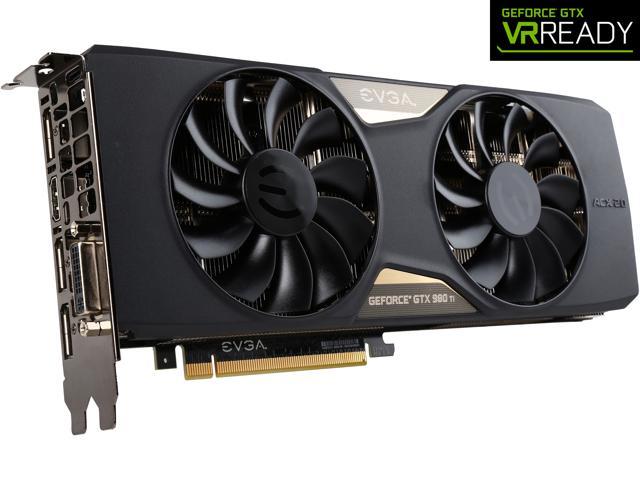 EVGA GeForce GTX 980 Ti 6GB SC GAMING w/ACX 2.0+, Whisper Silent Cooling Graphics Card