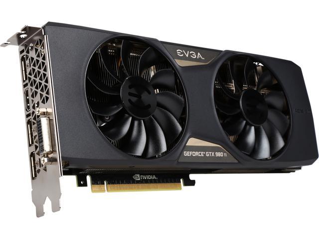 EVGA 06G-P4-4995-KR GeForce GTX 980 Ti 6GB 384-Bit GDDR5 PCI Express 3.0 SLI Support SC+ w/ACX BP Video Card