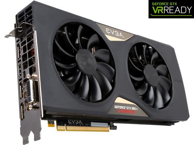 EVGA GeForce GTX 980 Ti 06G-P4-4998-KR 6GB CLASSIFIED GAMING w/ACX 2.0+, Whisper Silent Cooling Graphics Card w/ Free Installed Backplate