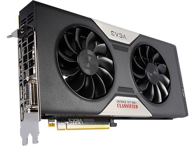 EVGA GeForce GTX 980 Ti DirectX 12 06G-P4-0998-KR 6GB 384-Bit GDDR5 PCI Express 3.0 x16 SLI Support Video Card