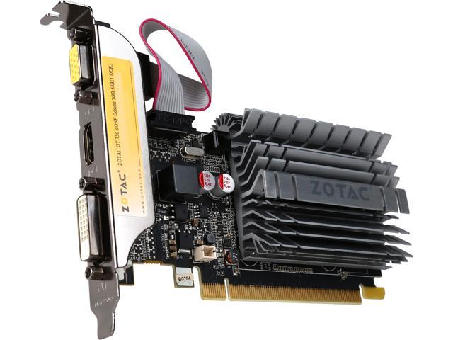 ZOTAC GeForce GT 730 ZT-71105-10BB 2GB 64-Bit DDR3 PCI Express 2.0 x16 HDCP Ready Lite Pack Video Card