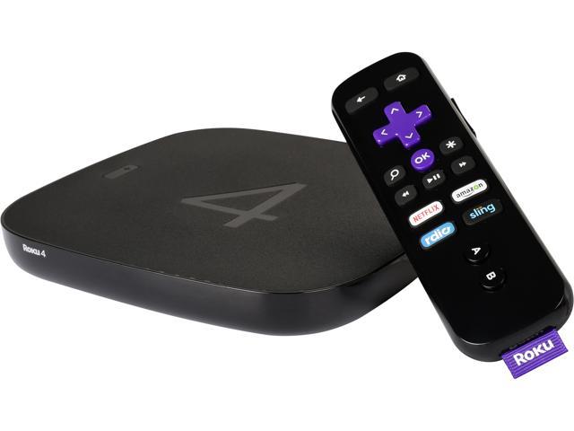 Refurbished: Roku 4 Streaming Media Player 4K UHD (4400R)