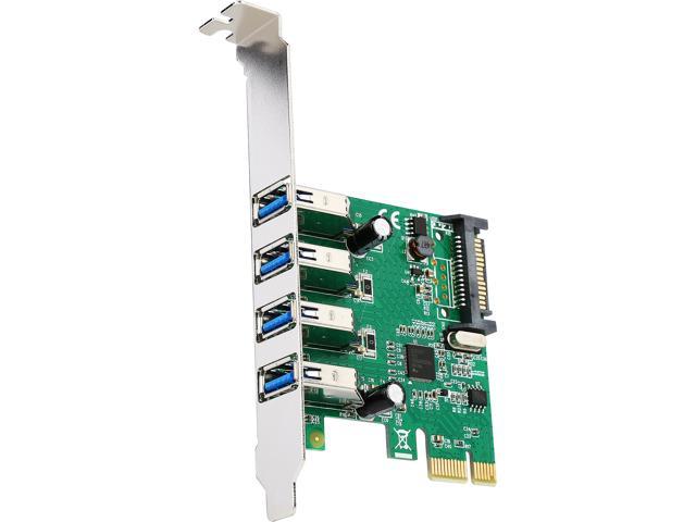 SYBA SD-PEX20212 PCI-Express 2.0 x1 USB 3.0 4 Port USB 3.0 PCI-e 2.0 x1 Card