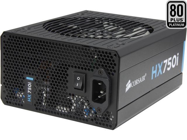 CORSAIR HXi HX750i CP-9020072-NA 750W ATX12V / EPS12V 80 PLUS PLATINUM Certified Full Modular Power Supply