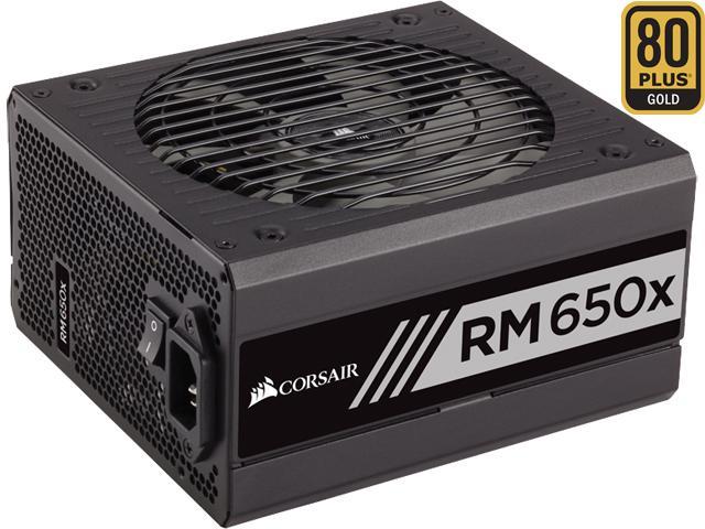 CORSAIR RMx RM650X 650W ATX12V / EPS12V 80 PLUS GOLD Certified Full Modular Power Supply