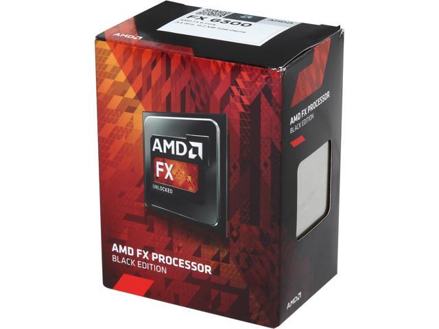 AMD FX-6300 Vishera 6-Core 3.5 GHz (4.1 GHz Turbo) Socket AM3+ 95W Desktop Processor