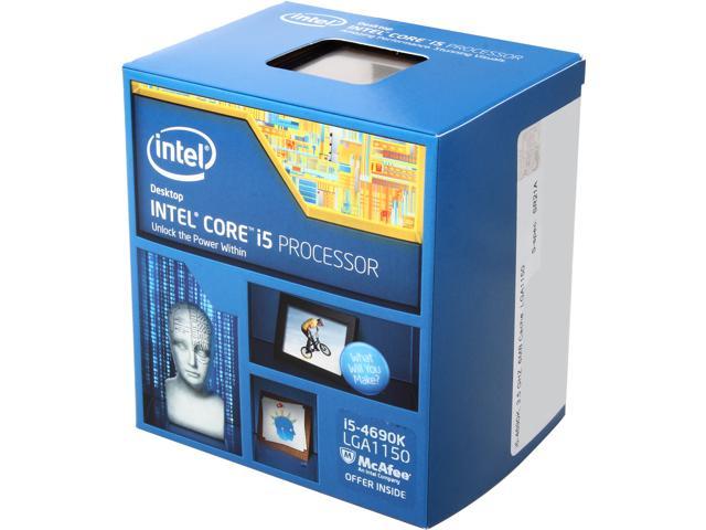 Intel Core i5-4690K Devil's Canyon Quad-Core 3.5 GHz LGA 1150 88W Desktop Processor Intel HD Graphics 4600