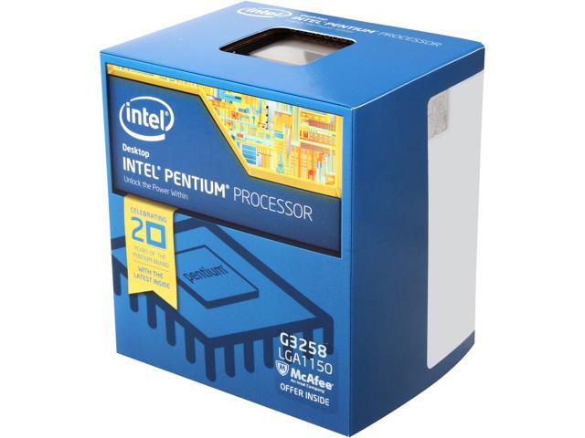 Intel Pentium G3258 Haswell Dual-Core 3.2 GHz LGA 1150 53W Desktop Processor Intel HD Graphics