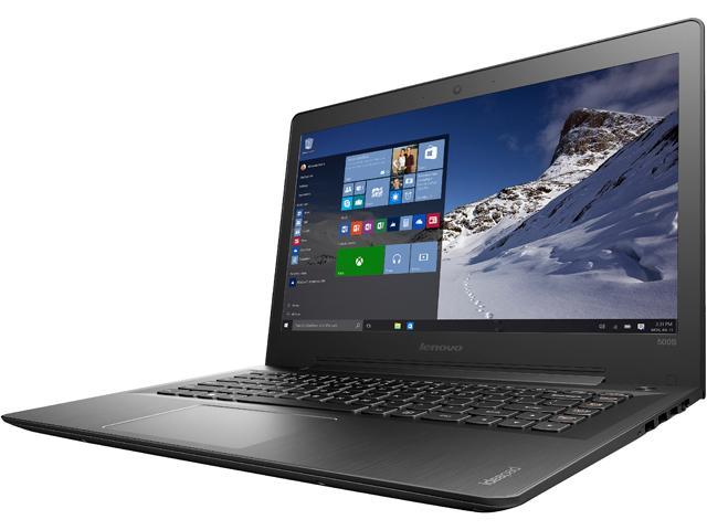 Lenovo IdeaPad 500S 80Q3002WUS Laptop Intel Core i7-6500U 2.5 GHz 8 GB Memory 256 GB SSD 14 inch Full HD Display Windows 10 Home 64-Bit