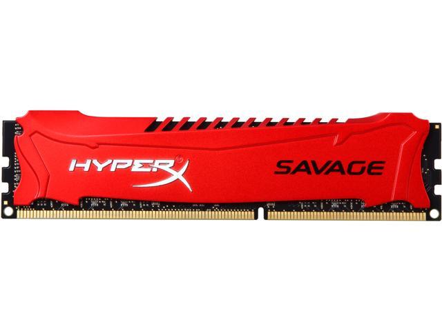 HyperX Savage 8GB DDR3 1600 (PC3 12800) Desktop Memory (Model HX316C9SR/8)