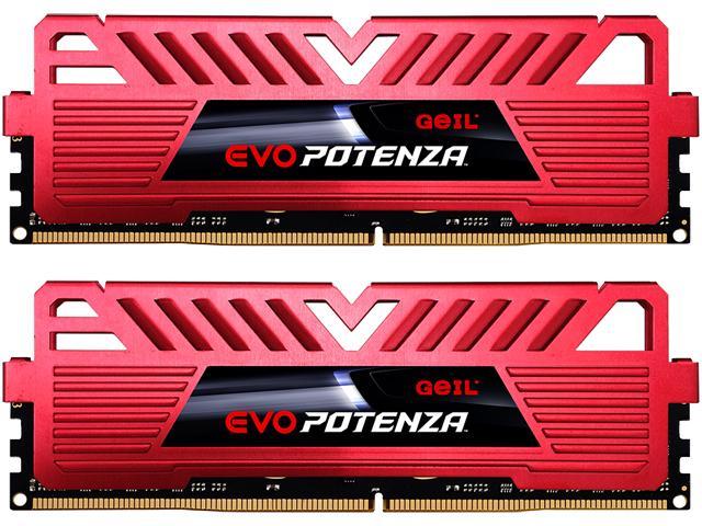 GeIL EVO POTENZA 16GB (2 x 8GB) 288-Pin DDR4 SDRAM DDR4 3000 (PC4 24000) Desktop Memory