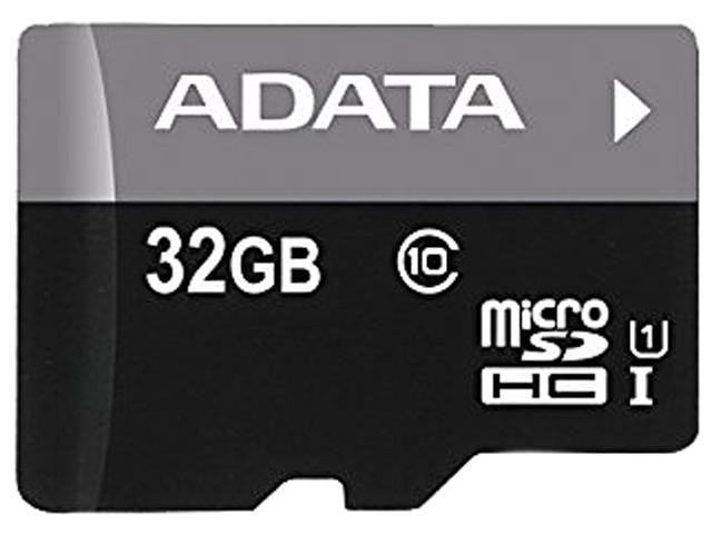 ADATA Premier 32GB microSDHC/SDXC UHS-I U1 Memory Card w/ One Adapter (AUSDH32GUICL10-RA1)